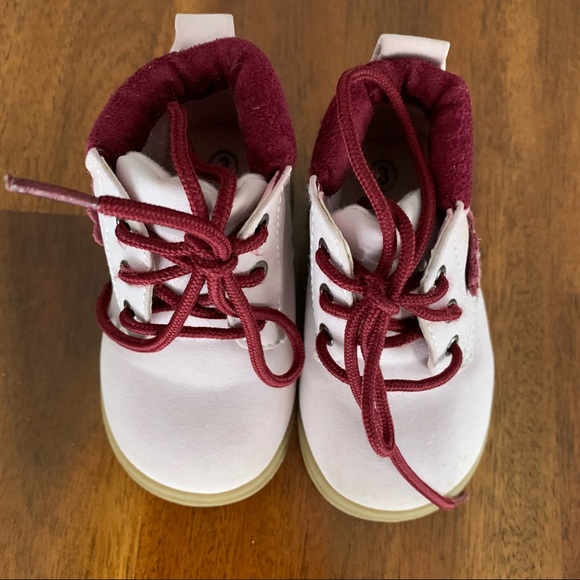 Tendertoes Pink Ankle Boots - Picture 2 of 5